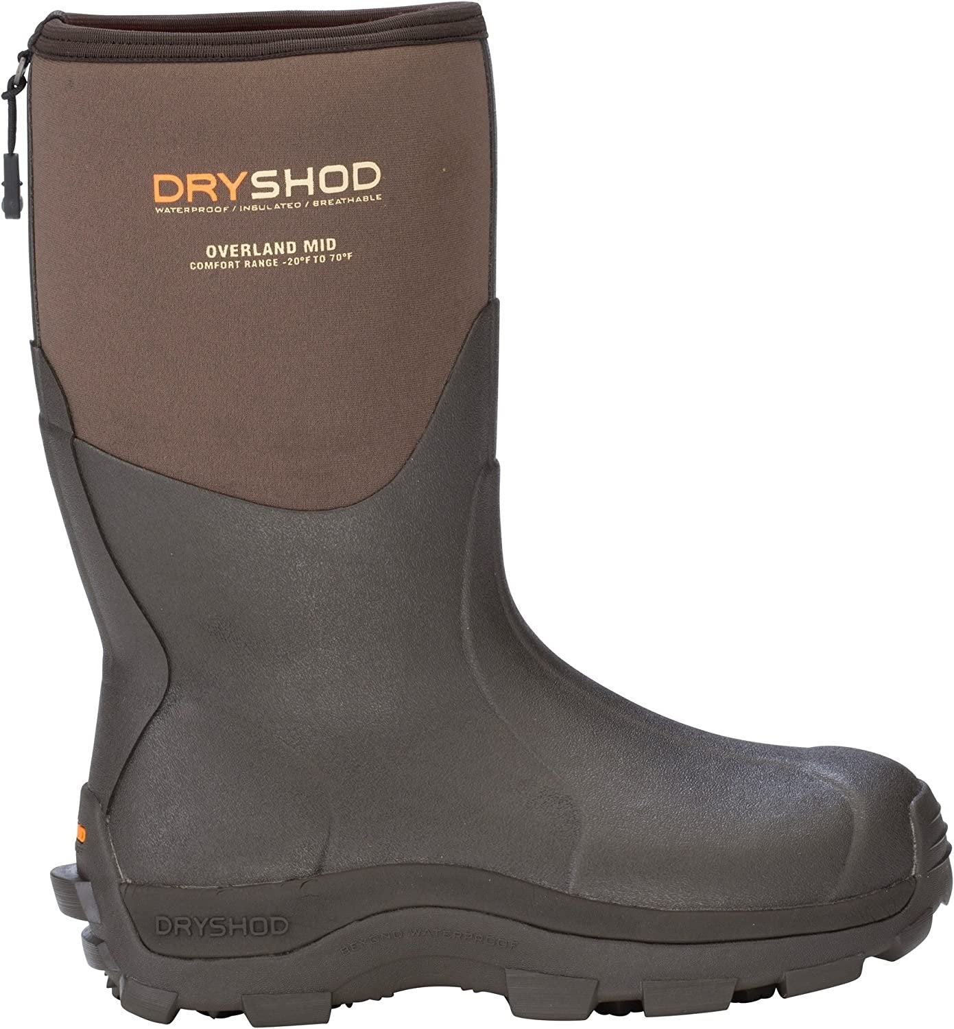 Dryshod Men's Mid Overland Premium Outdoor Sport Boot, Brown – Jeb's ...