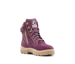 Steel Blue Southern Cross Ladies Zip Steel Toe Boot